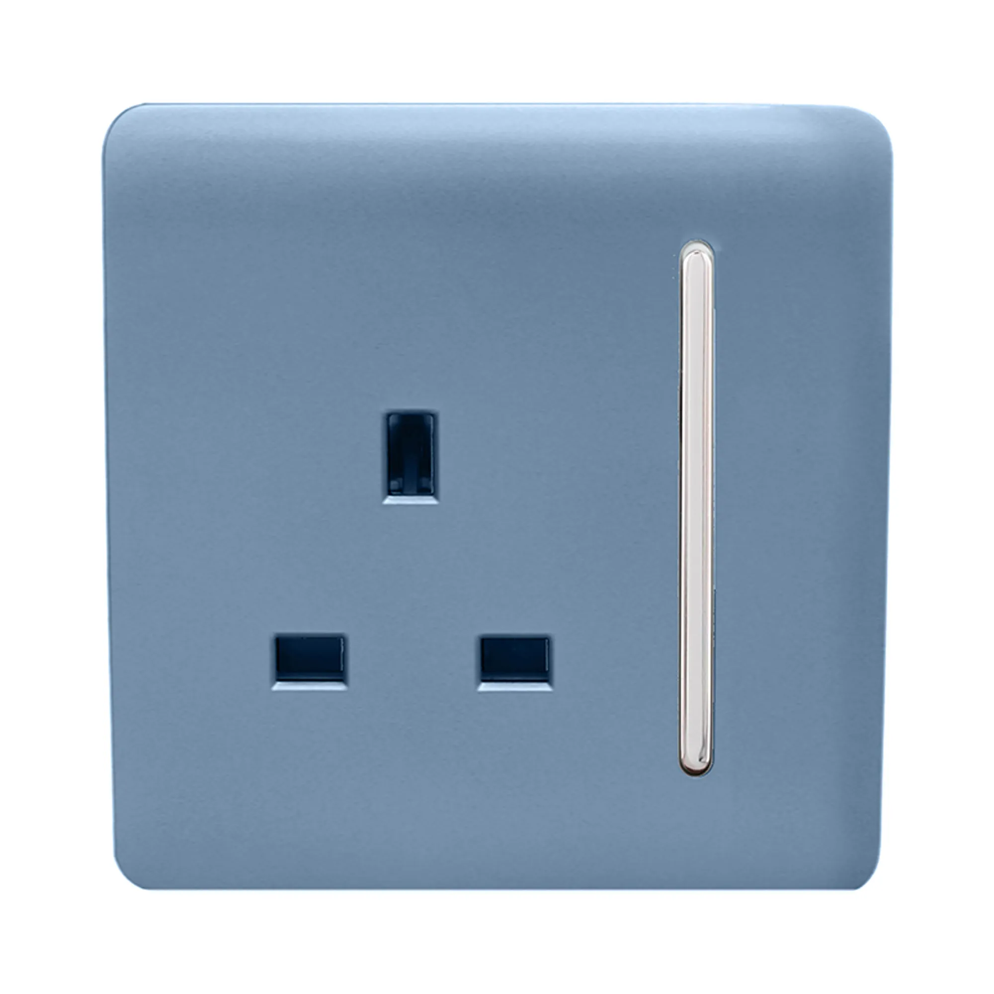 1 Gang 13Amp Switched Single Socket Sky ART-SKT13SK  Trendi Sky